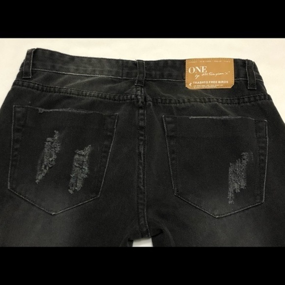 One Teaspoon Trashed Free Birds Jeans - Picture 3 of 11